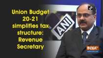 Union Budget 20-21 simplifies tax structure: Revenue Secretary