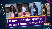 B-town celebs spotted in and around Mumbai