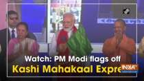 Watch: PM Modi flags off Kashi Mahakaal Express