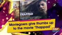Moviegoers give thumbs up to the movie 