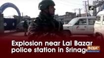 Explosion near Lal Bazar police station in Srinagar