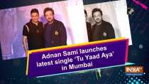 Adnan Sami launches latest single 