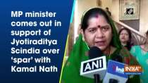 MP minister comes out in support of Jyotiraditya Scindia over 