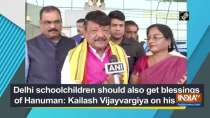 Delhi schoolchildren should also get blessings of Hanuman: Kailash Vijayvargiya on his tweet