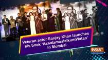 Veteran actor Sanjay Khan launches his book 