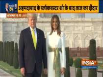 US President Donald Trump, Melania visit Taj Mahal