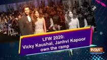 LFW 2020: Vicky Kaushal, Janhvi Kapoor own the ramp