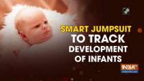 Smart jumpsuit to track development of infants
