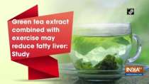 Green tea extract combined with exercise may reduce fatty liver: Study
