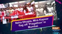 Neha Dhupia, Mira Kapoor flag off 