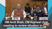 HM Amit Shah, CM Kejriwal chair meeting to review situation in Delhi