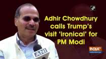 Adhir Chowdhury calls Trump