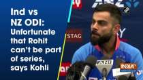 Ind vs NZ ODI: Unfortunate that Rohit can