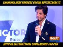 The Badshah of Bollywood felicitates winner of Shah Rukh Khan PhD Scholarship