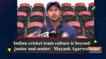 Indian cricket team culture is beyond junior and senior: Mayank Agarwal