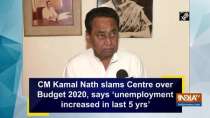 CM Kamal Nath slams Centre over Budget 2020, says 