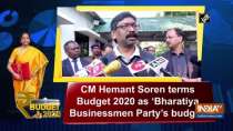 CM Hemant Soren terms Budget 2020 as 