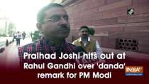 Pralhad Joshi hits out at Rahul Gandhi over 