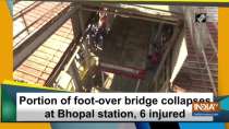 Portion of foot-over bridge collapses at Bhopal station, 6 injured