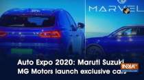 Auto Expo 2020: Maruti Suzuki, MG Motors launch exclusive cars