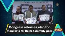 Congress releases election manifesto for Delhi Assembly polls