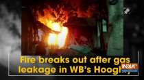 Fire breaks out after gas leakage in WB