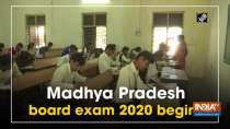 Madhya Pradesh board exam 2020 begins