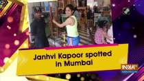 Janhvi Kapoor spotted in Mumbai