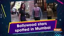 Bollywood stars spotted in Mumbai