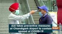 AAI takes preventive measures at Chandigarh Airport to contain spread of COVID-19
