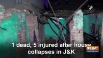 1 dead, 5 injured after house collapses in JandK