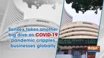 Sensex takes another big dive as COVID-19 pandemic cripples businesses globally