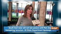 SE Asia will not see peace until Pak stops transpiring terrorism: US State Department Spokesperson
