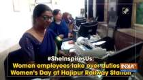 #SheInspiresUs: Women employees take over duties on Women