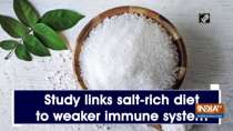 Study links salt-rich diet to weaker immune system