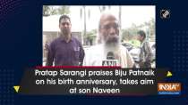 Pratap Sarangi praises Biju Patnaik on his birth anniversary, takes aim at son Naveen