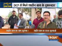 Shopkeepers of Shaheen Bagh meets North-east DCP