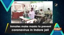 Inmates make masks to prevent coronavirus in Indore jail