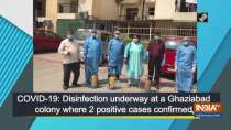 COVID-19: Disinfection underway at a Ghaziabad colony where 2 positive cases confirmed