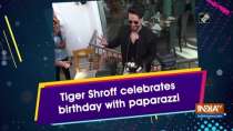 Tiger Shroff celebrates birthday with paparazzi