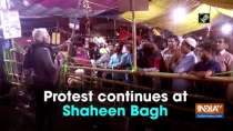 Protest continues at Shaheen Bagh
