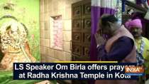 LS Speaker Om Birla offers prayers at Radha Krishna Temple in Kota