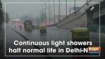 Continuous light showers halt normal life in Delhi-NCR