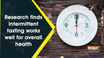 Research finds intermittent fasting works well for overall health