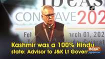Kashmir was a 100% Hindu state: Advisor to JandK Lt Governor