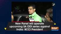 New Panel will operate upcoming SA ODI series against India: BCCI President