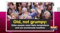 Old, not grumpy: Older people resist daily temptations and are emotionally healthier