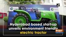 Hyderabad based start-up unveils environment friendly electric tractor