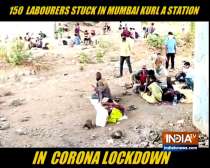 Migrant labourers in Mumbai stuck due to lockdown