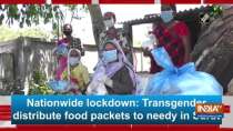 Nationwide lockdown: Transgender distribute food packets to needy in Surat